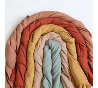 Muslin Swaddle Blanket | Bamboo & Cotton by Aloonii (Autumn)