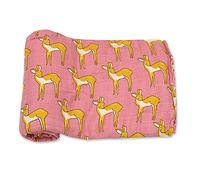 Muslin Swaddle Cloths for Baby,Chickwin Organic Cotton Extra Soft Boys or Girls Printed Design Large Square Cloths Wash Cloth Blanket for Unisex Baby (Sika Deer,120 * 120cm)