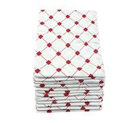 MuslinZ 12 Pack Large Muslin Kitchen Cleaning Cloths Drying Cloths Mopping Up Cloths 70x70cms 100% Cotton Eco Friendly Reusable Car Cleaning Cloth and Pet Drying Towel