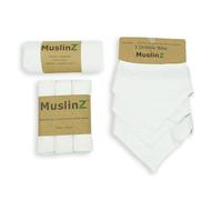 MuslinZ Bamboo/Organic Cotton Muslin Set - White