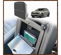 Muslogy for 2023 2024 2025 2026 Sportage Upgraded Armrest Hidden Storage Box Center Console Insert Secret Organizer Compartment Compatible with Kia Sportage 2026-2023 NQ5 Accessories(Upgraded)