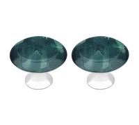 MUSM 2-Pack Stainless Steel Drawer Pulls, Round Cabinet Handles, Ghost in The Castle Cabinet Knobs for Kitchen Cabinets, Furniture Doors & Wardrobes