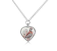 MUSM Pet Cremation Jewelry for Ashes, Gorgeous Floral Pattern Pet Urn Necklace Dog Cat Ashes Holder Cute Memorial Locket Pendant with Chain, Cremation Urn Necklace for Pets Lovers