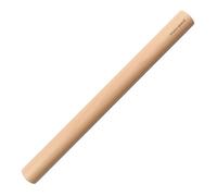 Muso Wood Dowel Rolling Pin for Baking Non Stick Wooden Rolling pin 40cm, Wooden Roller for Fondant, Pie Crust, Cookie, Pastry, Dough (Beech Wood)