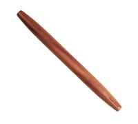 Muso Wood Rolling Pin for Baking Non Stick Wooden French Rolling pin 40cm, Tapered Rolling pin for Fondant, Pastry, Pizza, Cookie, Pie Crust (Sapele Wood Roller)