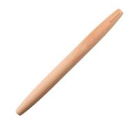 Muso Wood Rolling Pin for Baking Non Stick Wooden French Rolling pin 40cm, Wooden Roller for Fondant, Pie Crust, Cookie, Pastry, Dough (Beech Wood)