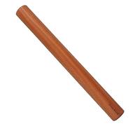 Muso Wood Sapele Wooden Dowel Rolling Pin for Baking,Tapered Roller for Fondant, Pie Crust, Cookie, Pastry (Dowel 17.5inch)