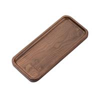 Muso Wood Small Rectangular Walnut Wooden Serving Tray - 30 x 13 cm - Serving Plate
