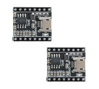 MusRock 2pcs JQ8900 MP3 Voice Broadcast Module with USB Interface for Custom Music Playback and Intelligent Recognition
