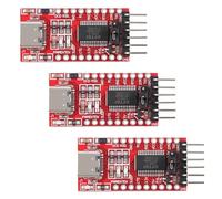 MusRock 3pcs FT232RL USB to UART Serial Adapter Module 3.3V 5V Type-C Interface for Arduino ESP32 Downloade