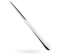 MUSROD Minimalist Design 9" Silver Metal Letter Opener with Secure Double Edged Blades and Ergonomic Long Handle, Letter Opener Paper Knife Tool Letter Opener