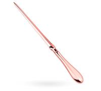 MUSROD Rose Gold Letter Opener, Envelope Opener Knife Metal Letter Opening Knife, Paul Revere Paper Cutting Knife, 9 inches (1 Pack)