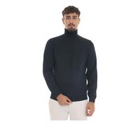Musso-P Turtleneck Pullover - male - Boss - Turtlenecks - Blue - M - Knitwear M