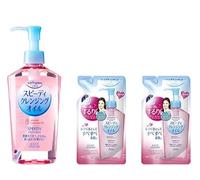mussor Kose Softymo Speedy Cleansing Oil 7.77 Floz (230 ml) Pump + 6.76 Floz (200 ml) Refill Pack of 2