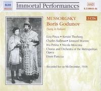 Mussorgsky: Boris Godunov (sung in Italian)