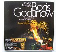 Mussorgsky, Modest - Boris Godunov [4 Vinyl-LPs] [Box]. Ivan Petrov, etc.; USSR Bolshoi Theatre Soloists, Chorus & Orchestra, Alexander Melik-Pashayev. [Vinyl] Mussorgsky, Modest