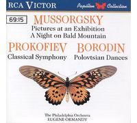 Mussorgsky: Pictures at an Exhibition/ A Night on Bald Mountain/ Prokofiev: Classical Symphony/ Borodin: Polovtsian Dances