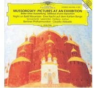 MUSSORGSKY PICTURES AT AN EXHIBITION NIGHT ON BARE MOUNTAIN 20 TRACKS AUDIO CD