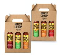 Must Chup Ketchup 3x Bottle Sets x2 Gift Boxes 1x Original - 2x Kick - 2x Big Kick and 1x Bad Boy Kick