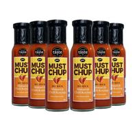 Must Chup Ketchup 6 Bottle Pack Tomato Mustard Chilli Sauce Big Kick Each bottle 260g