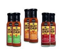 Must Chup Ketchup 6x Bottle Family Bundle 2x Original - 2x Kick and 2x Big Kick
