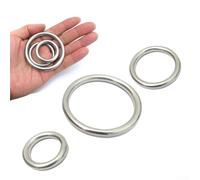 Must Have 316 Stainless Steel Round O Ring for Diving Accessories 1 PC (25mm)