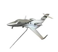 Must-have for collectors 1/144 For JET Business Jet Small Private Airliner Airplane Alloy Plane Model Classic Series Model Building Kit(Blue)