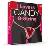 Must Have Present Gift Great for Christmas, Birthday, Stocking Fillers, Secret Santa - Candy: Lovers G-String - Fun Sweets - Ideal for Ladies, Women, Womens