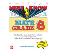 McGraw-Hill Education – Must Know Math Grade 6 – Includes Bonus Flashcard App