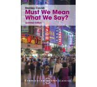 Must We Mean What We Say? : A Book of Essays