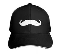 Mustache Moustache Bobble Hat Custom Hat New in Hat Solar Boy Child Women's Healthy Elegant Travel Young Surprise Quiet Marriage Meet