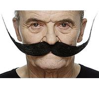 Mustaches Fake Mustache, Self Adhesive, Novelty, Large Dali black False Facial Hair, Black Color