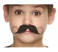 Mustaches Self Adhesive, Novelty, Small Imperial Fake Mustache, Black Color