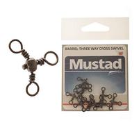 Mustad 77700 Three Way Cross Barrel Swivel: 6