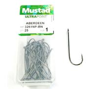 Mustad Aberdeen 3261NP-BN Size 1 Qty-25