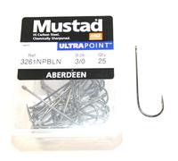 Mustad Aberdeen 3261NP-BN Size 3/0 Qty-25