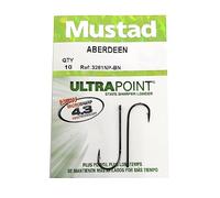 Mustad ABERDEEN SZ2/0 10X7 Hooks - blk/nickel