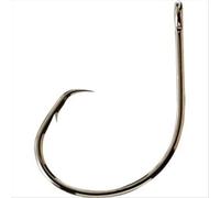 Mustad Demon Offset Circle, 2X Strong - Black Nickel 8/0 (25 Pieces)