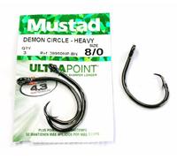 Mustad Demon Perfect® Circle Hook In-Line - 3X Strong - Size 8/0