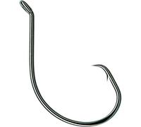 Mustad Demon Perfect Inline Circle Hook 39954NP - 1X Fine Fishing Hooks, Up Eye, Ideal for Saltwater and Freshwater Species, Black Nickel Inline Hooks-Size 4/0 - Pack of 7