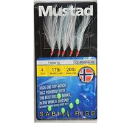 Mustad Feathers: Feather Rig Size 4