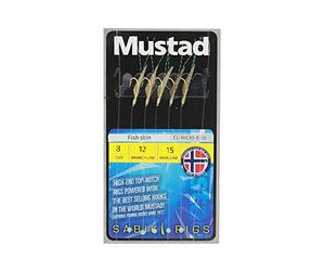 Mustad Feathers: Fish Skin Size 8