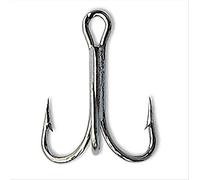 Mustad Kingfish Treble, 4 Extra Strong - Black Nickel 4