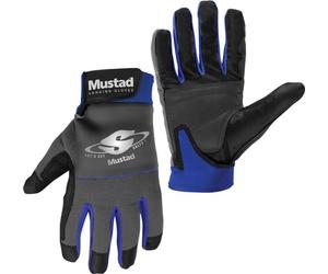 Mustad Landing/Casting Glove Size XL, Black, X-Large