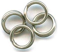 Mustad Round Split Ring Size 5.6mm / Leeda