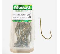 Mustad Uptide Viking 79515NP-BR size 2/0 qty 25