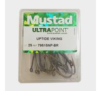 Mustad Uptide Viking Hooks Bulk (Size 2/0) - Silver, Silver