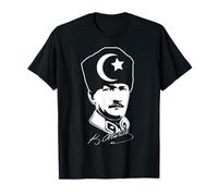 Mustafa Kemal Atatürk Awesome Ataturk Portrait Turkish Love T-Shirt