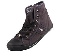 Mustang 1099-502-259, Women’s Hi-Top Trainers, Grey (Graphit 259), 6.5 UK (40 EU)