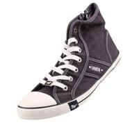 Mustang 1099-502-9, Women's Hi-Top Sneakers, Black (9 SCHWARZ), 4 UK (37 EU)
